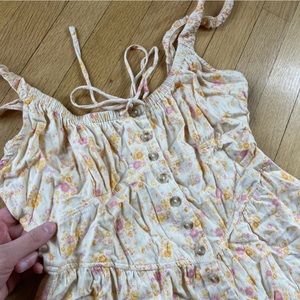 UO corset floral dress